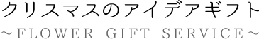 クリスマスのアレンジなどに