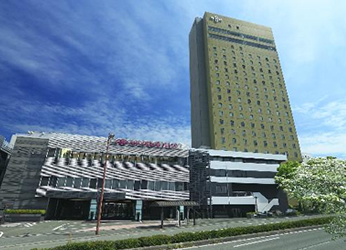 ANAクラウンプラザホテル熊本ニュースカイの外観